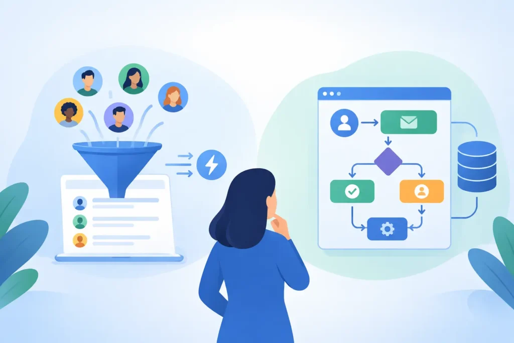 Managed Lead Response Versus CRM Workflows